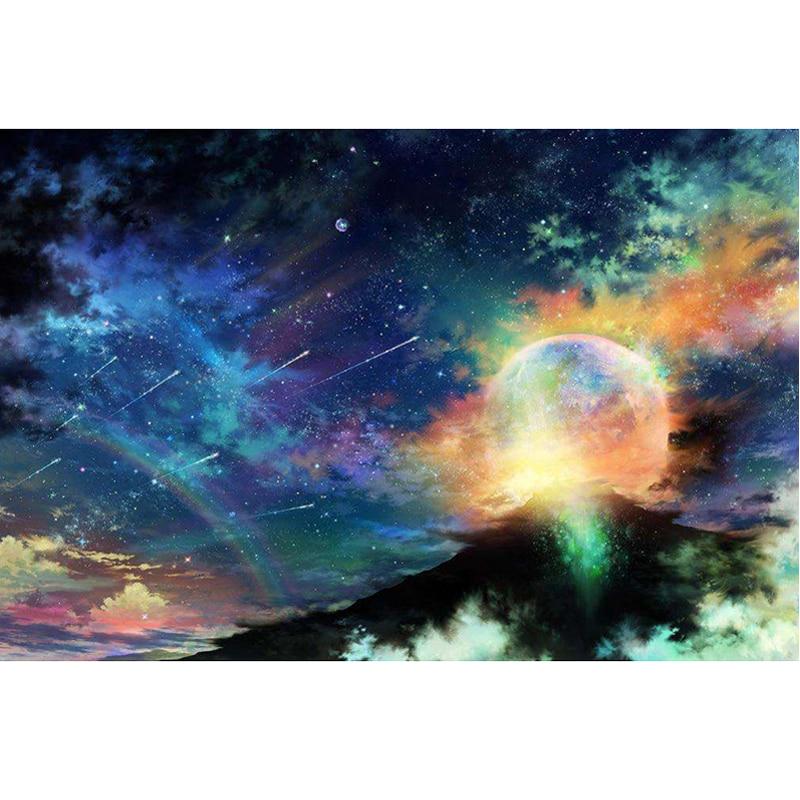 Diamond Painting Halloween Starry Sky DIY Diamond Gift Embroidery Handicrafts Diamond Wall Art Decor