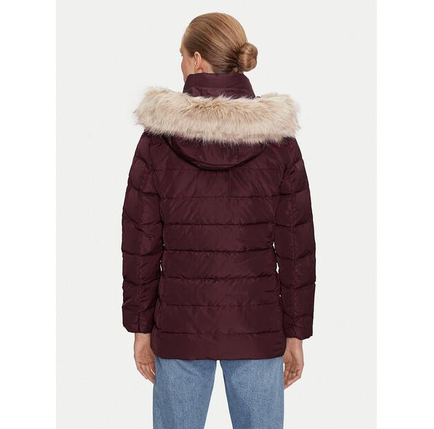 Пуховик Tommy Hilfiger WW0WW43600 фиолетовый Regular Fit