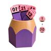 Educational Number Manipulatives Kids Pencil Counting Set Stick & Shape Classroom Teaching Tools Storage Container, Learning for Toddlers Kindergarten