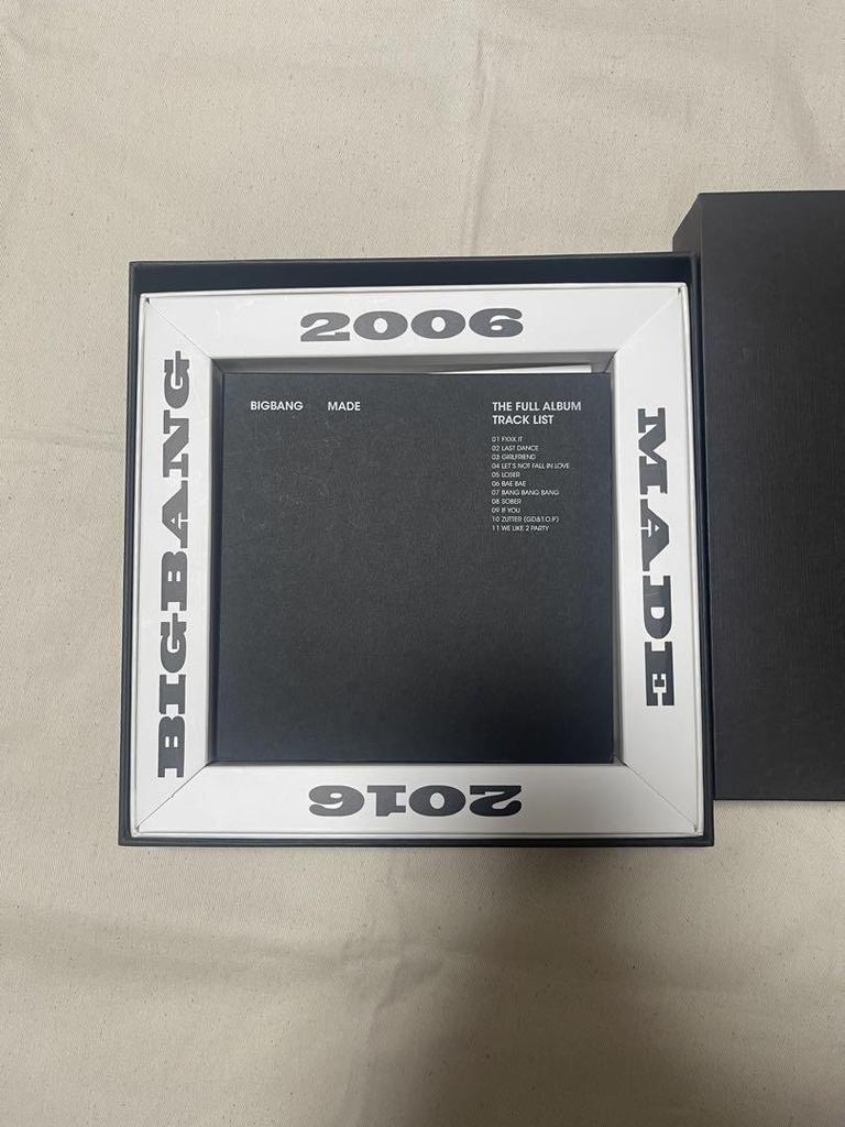 [USED] BIGBANG MADE THE FULL ALBUM Korean version Regular edition CD