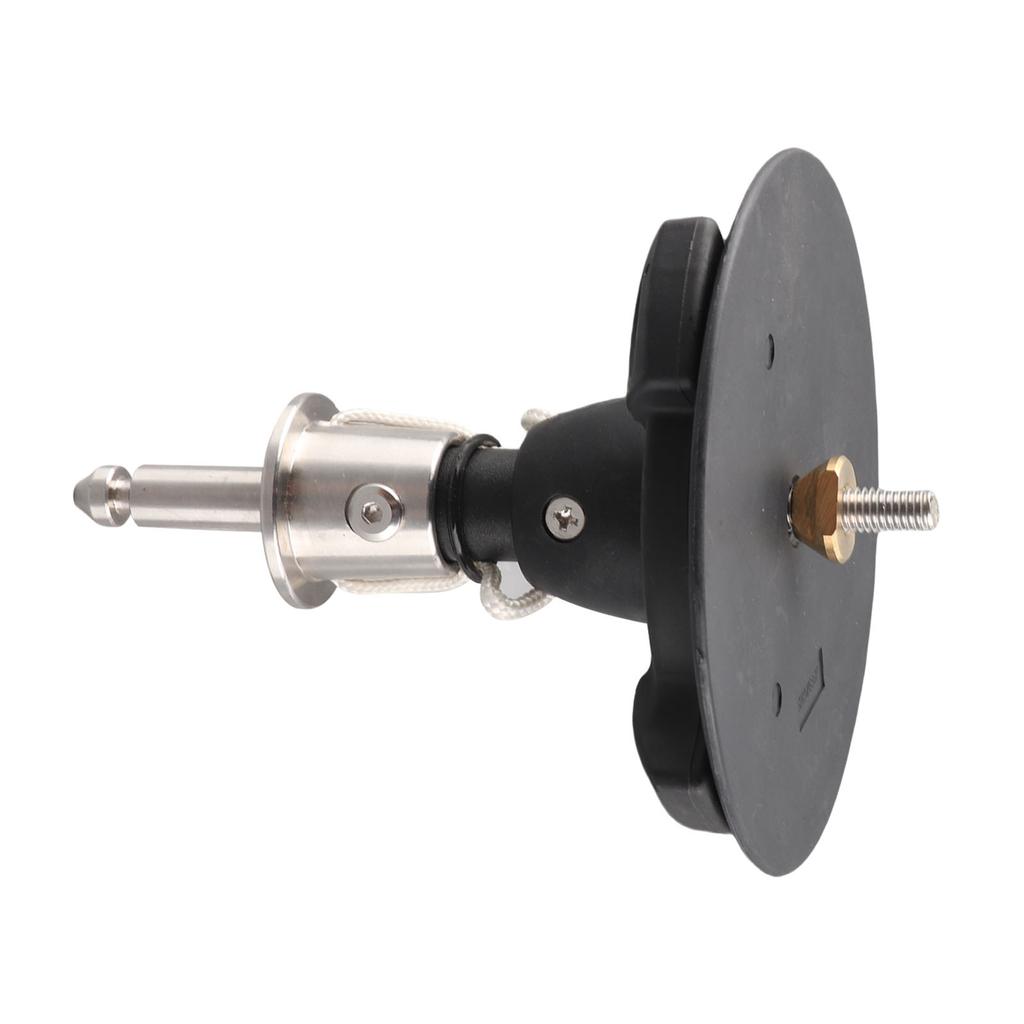 Основание мачты для виндсерфинга, основание для сухожилий для серфинга, основание для мачты, вращающееся на 360 градусов, универсальное для спорта на открытом воздухе, черное