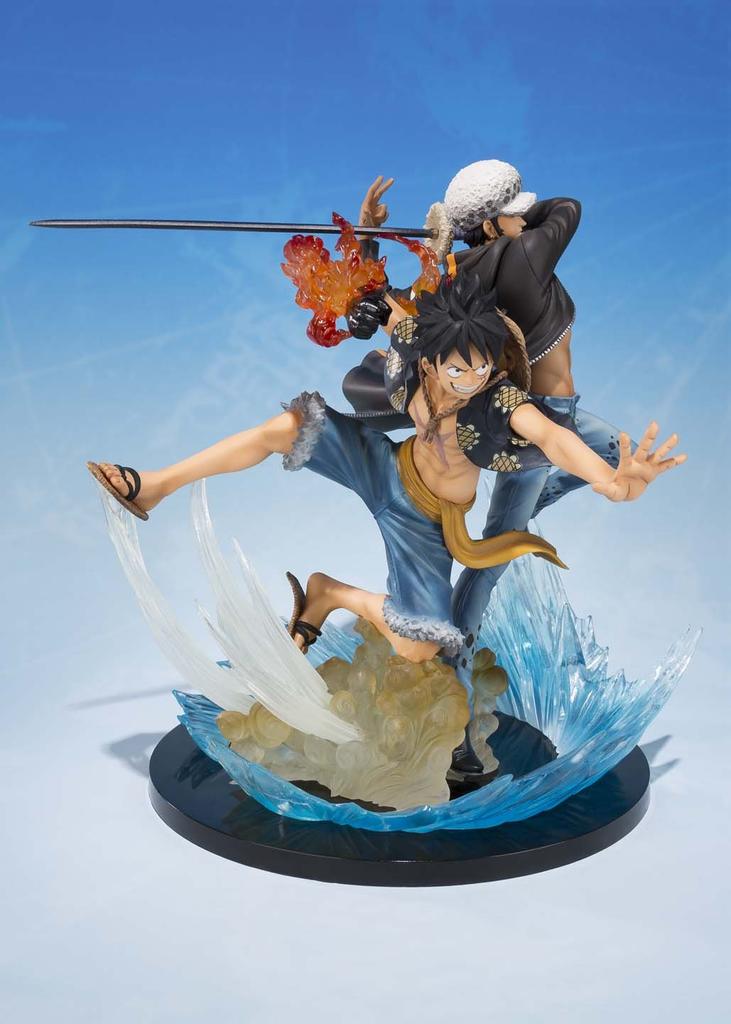 TAMASHII NATIONS Figuarts ZERO Monkey Luffy Trafalgar Law Anniversary покрашенная готовая фигурка D. & -5-е издание- АБС и ПВХ