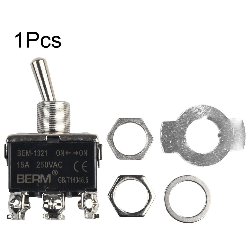 Профессиональный 12V Автомобильный Металлический Тумблер Двухполюсный Центральное Выкл. 20A Винтовой Терминал Количество 1 Упаковка Тактовая Кнопка
