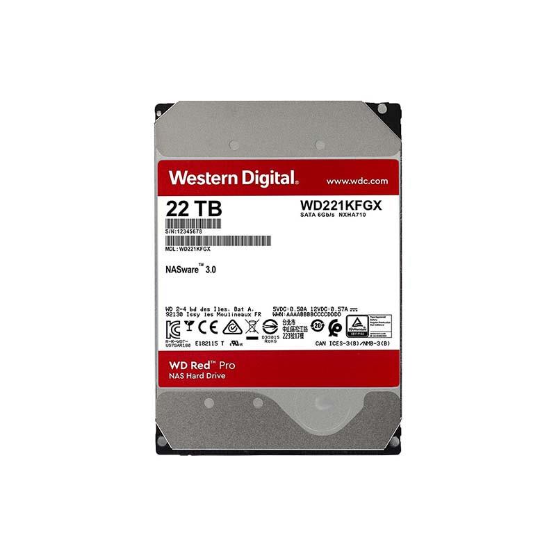 WD Red Pro NAS Hard Drive 22TB
