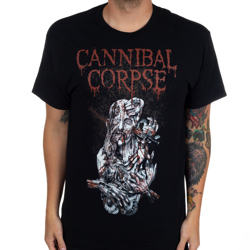 Хлопковая футболка унисекс с графическим принтом Cannibal Corpse, летняя, с коротким рукавом, модный бренд, роскошная, повседневная, винтажная, ретро, топ
