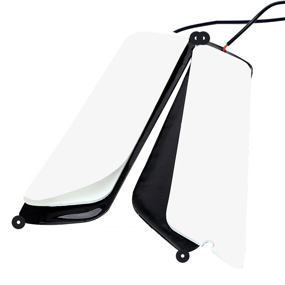 1 пара COB автомобильные указатели поворота лампы заднего хода светодиодные автомобильные DRL авто дневные ходовые огни