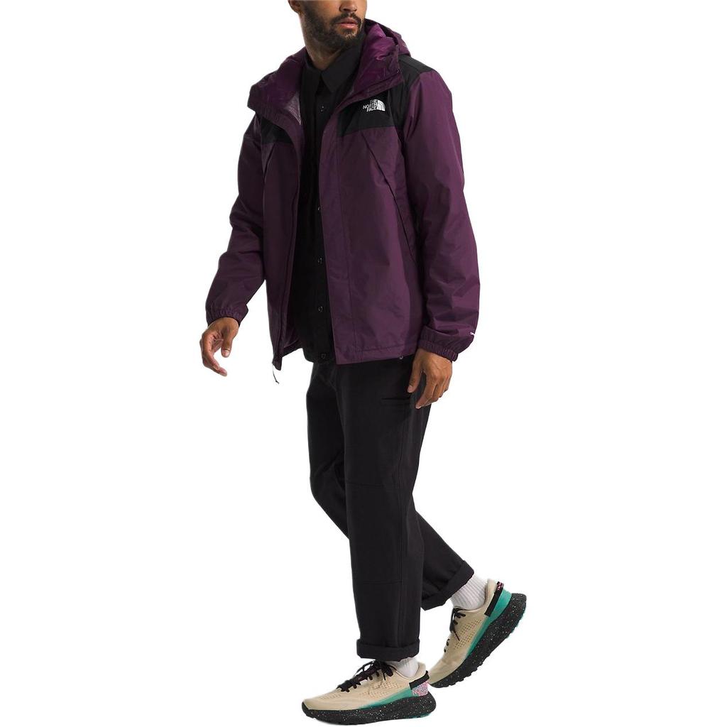 THE NORTH FACE Antora Outdoor Hiking Waterproof Windbreaker Jacket Men's Purple NF0A7QEY-6NR