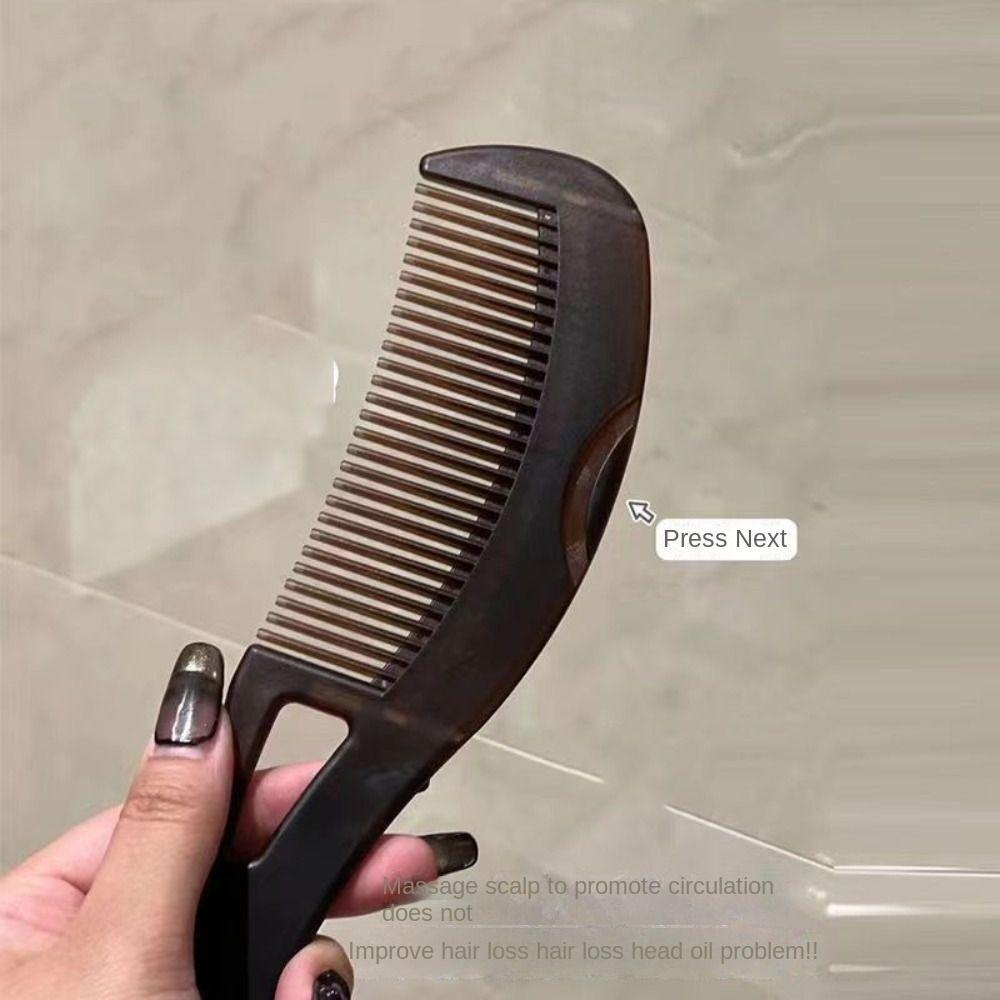 Anti-Static Parting Comb Hollow Hair Brush Durable Anti-Dandruff Massage Comb  Hair Health Care