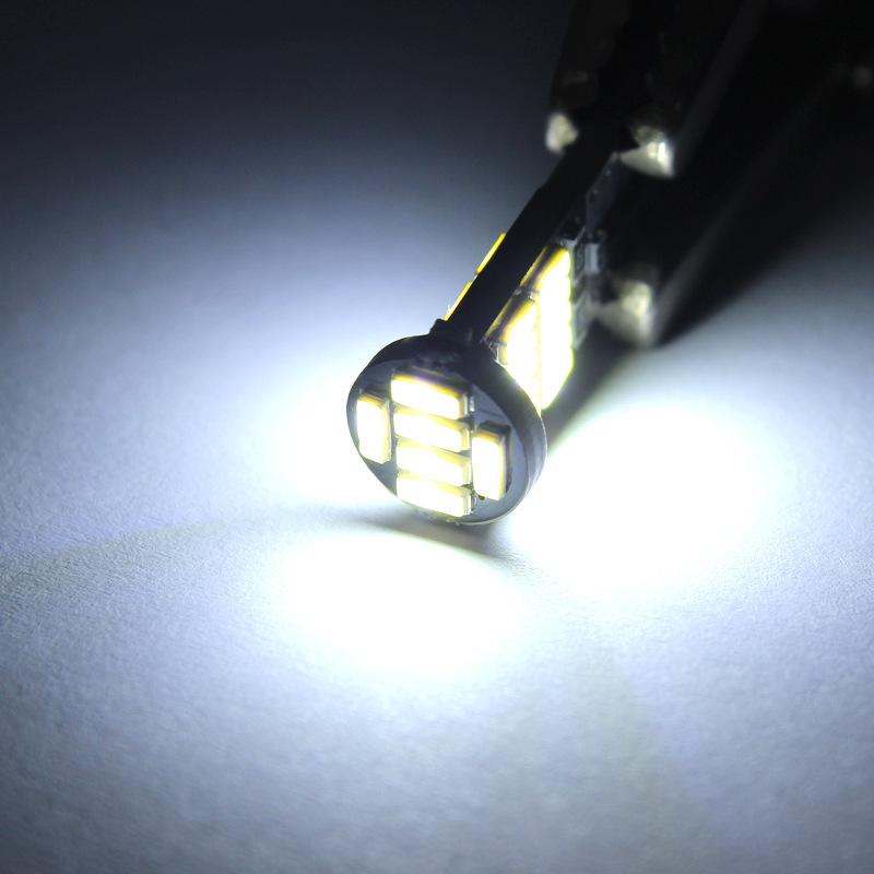 1/2/10 шт. Светодиодные лампы W5W T10 Canbus 4014 26 SMD 6000K 168 194 без ошибок Автомобильный внутренний свет Плафон Подсветка номерного знака Супер яркий Авто свет Сигнальная лампа