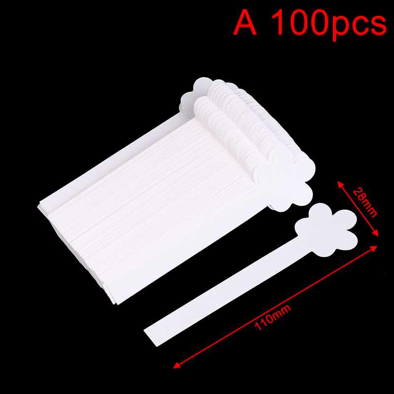 100/500 шт Тест-полоски Аромат Одноразовые Белые Бумажные полоски для запаха Тестовая бумага Ароматерапия Духи Эфирные масла