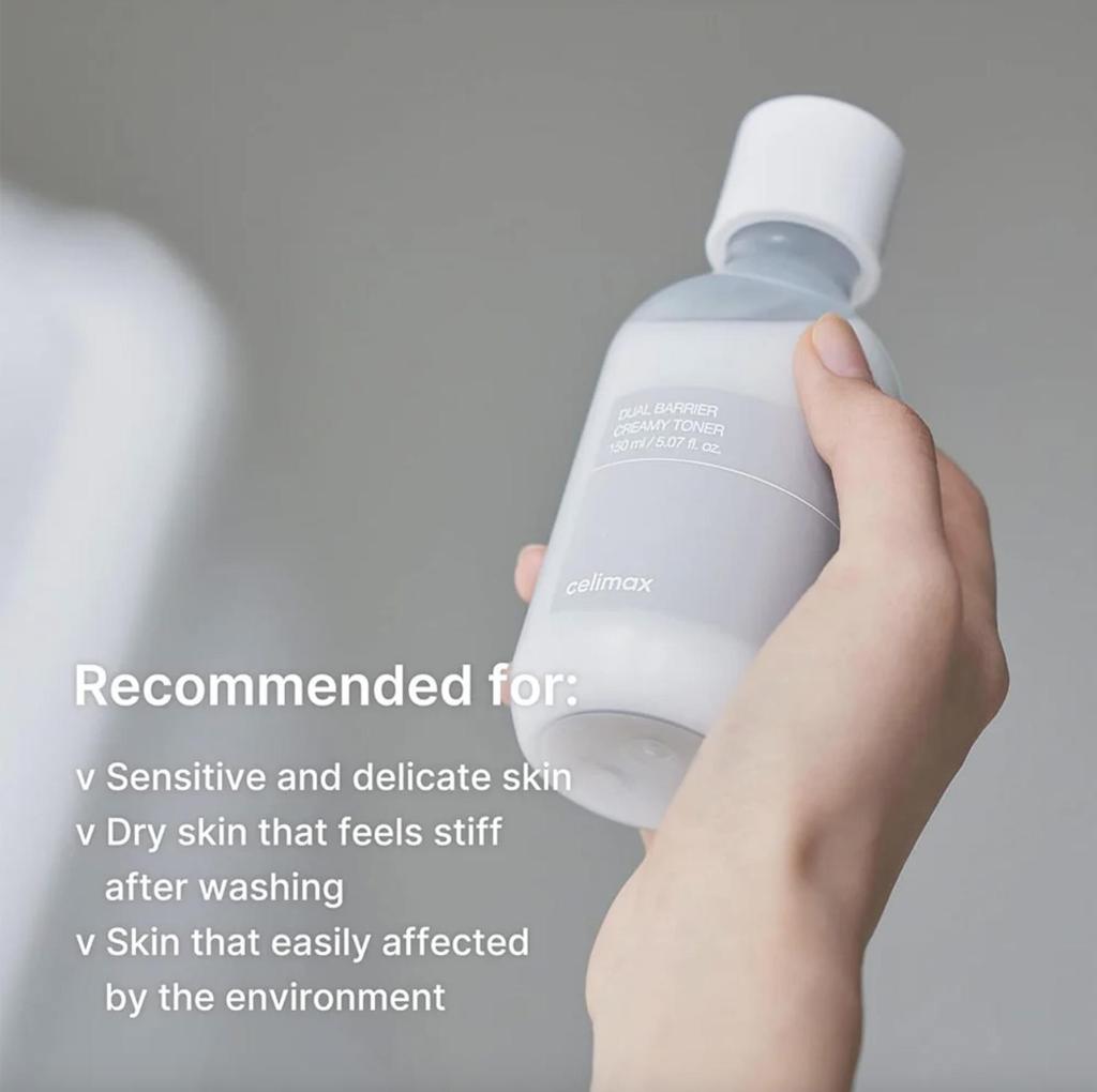 CELIMAX Кремовый тоник с двойным барьером – интенсивное увлажнение и укрепление барьера (150мл)