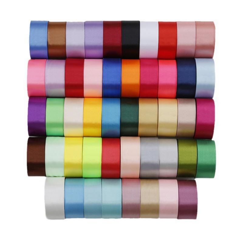 22 метра/рулон 4 см атласная лента для поделок бант подарочная упаковка банты изготовление цветочных букетов своими руками венки вечеринка свадебный декор