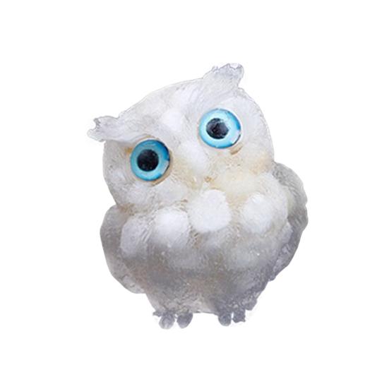 Modern Owl Figurine Fine Workmanship Waterproof Decorative