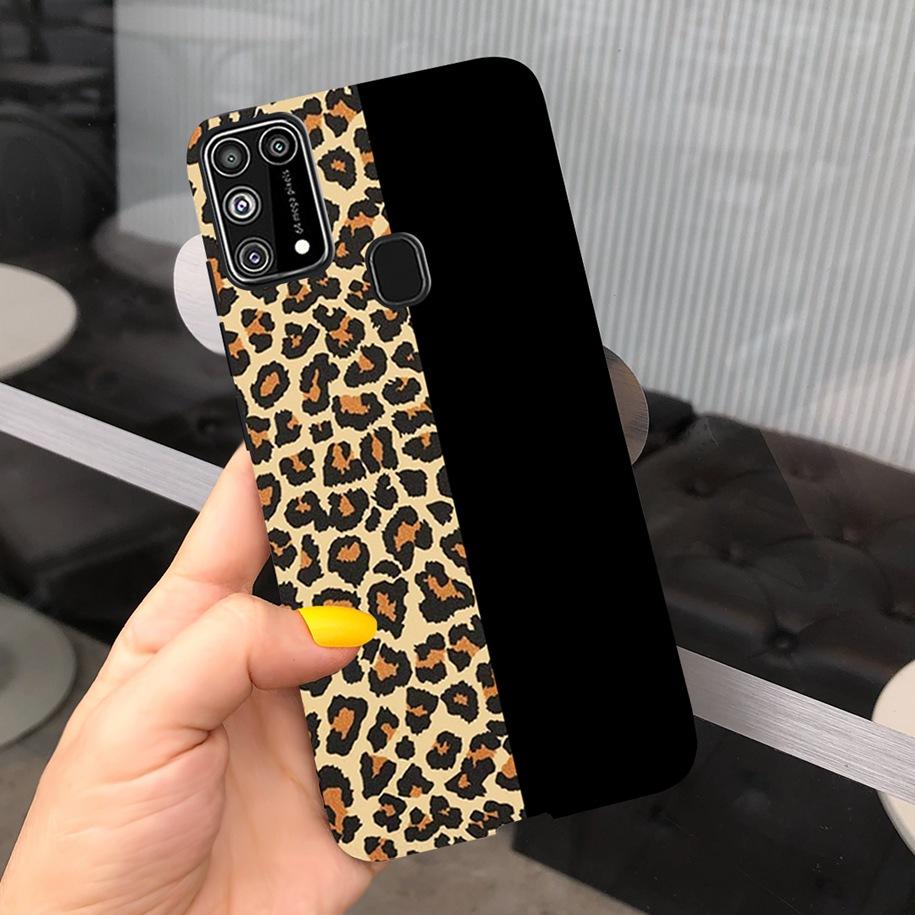 Силиконовый чехол для Samsung M31 M 31 Чехол Свежий Цветок Перо Ударопрочный Чехол для Телефона для Samsung Galaxy M31s M31 s M315 M317 Etui
