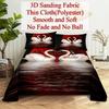 Red Rose Bed Sheets and Pillowcases for Double Beds Single 3D Flower Bedsheets Set with Pillow Case 2pcs 3pcs Queen Full Size