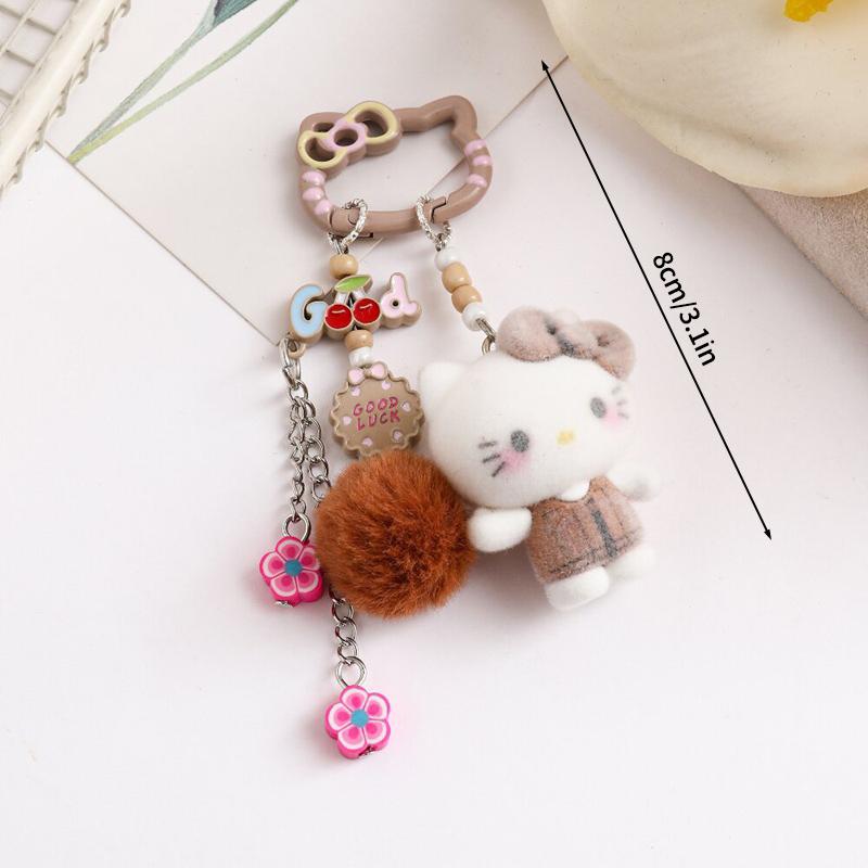 Мультяшные брелки Hello Kitty Милые Хелло Китти Подвеска на телефон Подарок на День святого Валентина Свадебный подарок Брелок Подвеска Брелок для ключей на s Носить Мини Легкий
