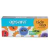 Точилка Apsara Tidy Top Круглая Упаковка 20 шт. Школьная Офисная Без Мусора Прозрачная Крышка Удобный Захват Не Ржавеющая Цветная