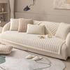 Winter Plush Plaid Sofa Non-slip Cushion Simple Universal New Cushion Sofa Cover Cover Cloth