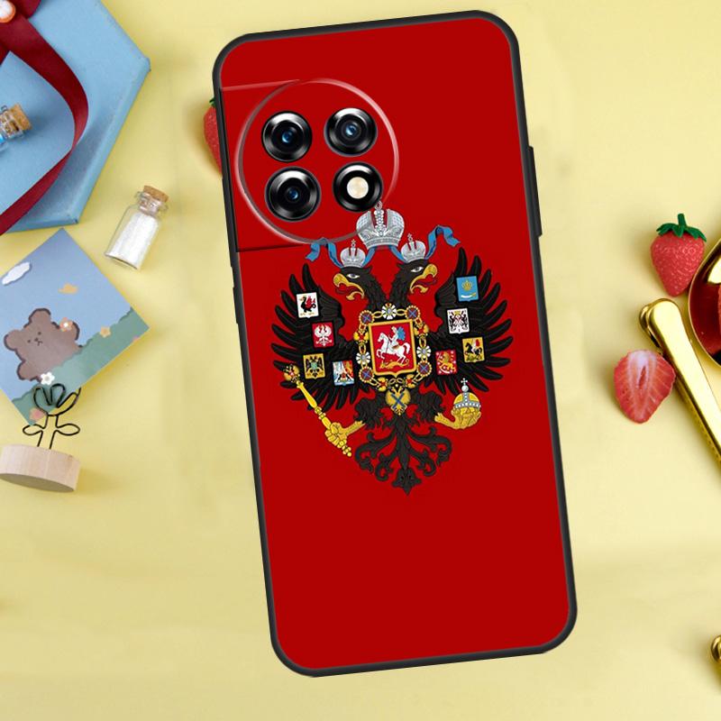 Russian Empire Coat of Arms Case For OnePlus 10 Pro 8 9 11 Ace 8T 9R 10R 10T OnePlus Nord CE 2 3 Lite 2T N10 N20 Cover