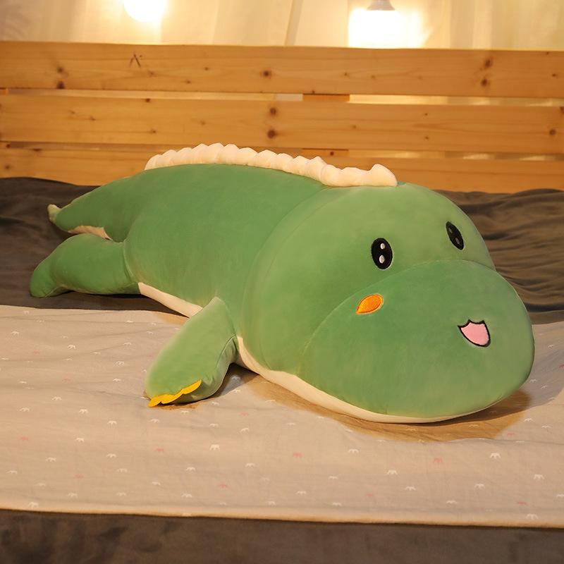 Dinosaur Plush Toy Doll Cute Bed Super Soft Sleeping Long Throw Pillow Big Doll Ragdoll