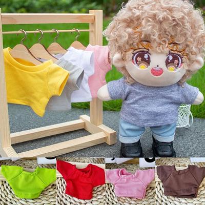 Модные стили толстовки футболки игрушки аксессуары идол кукольный наряд хлопковые мягкие куклы