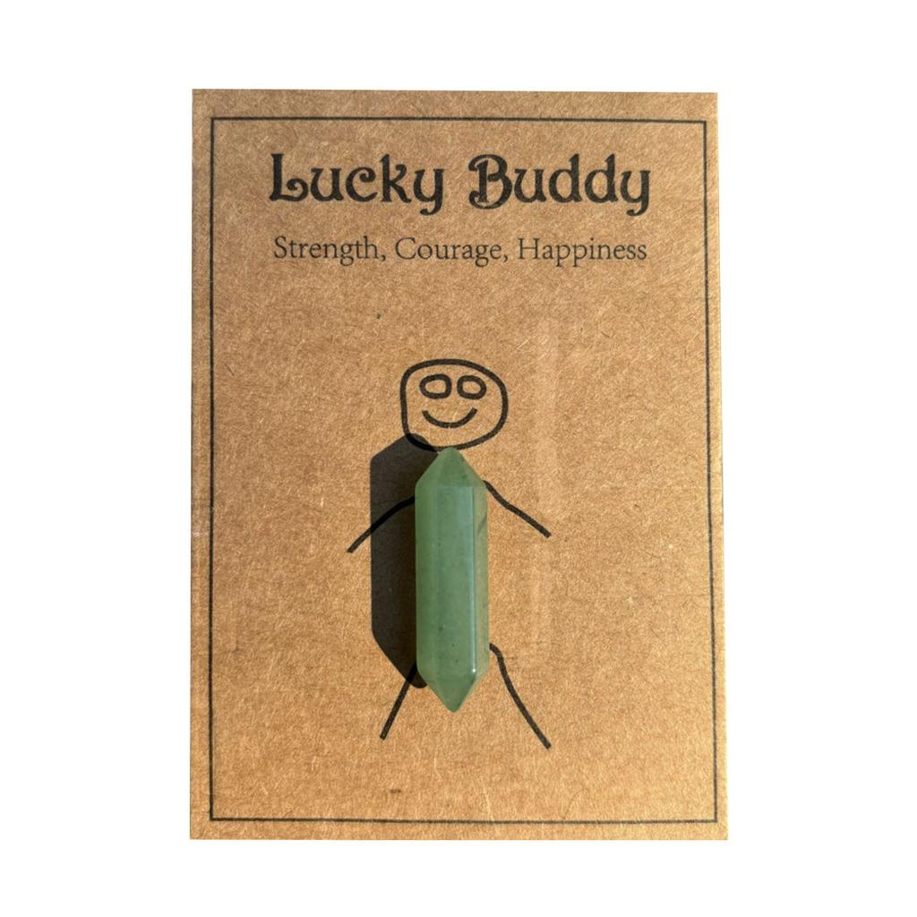 Natural Crystal Pillar Double Pointed Hexagonal Pillar Ornament Healings Crystal Card Creative Gifts