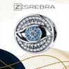 Charms Pr 925 Oko Pendant Bead Beads Colorful Zircons