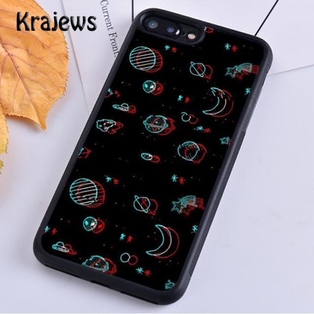 Чехол для телефона Krajews Trippy Art aesthetic Space Moon для iPhone 14 5 SE 6s 7 8 plus X XR XS 11 12 13 pro max Samsung S21 S22