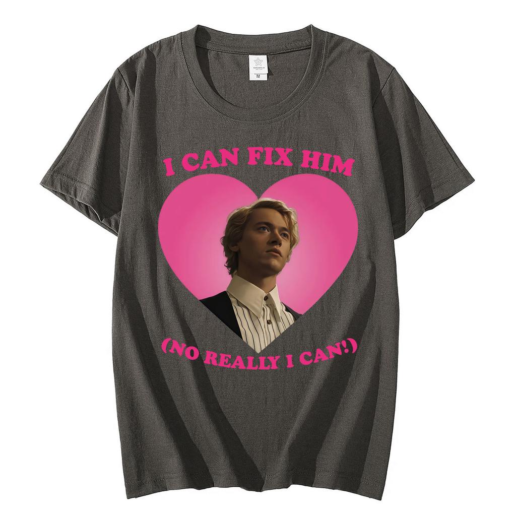 I Can Fix Him Coriolanus Snow Funny Meme Tshirt Fashion Aesthetic Short Sleeve Tshirts Mens Womens Casual Oversized T Shirt