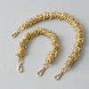 New Fashion Woman Bag Accessory Detachable Vintage Gold Alloy Chain Acrylic Bag Rope Strap Women Handbag Shoulder Handle Chains