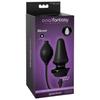 Plug anal - Anal Fantasy - Noir - Silicone - Rechargeable - Ultra-hygiénique