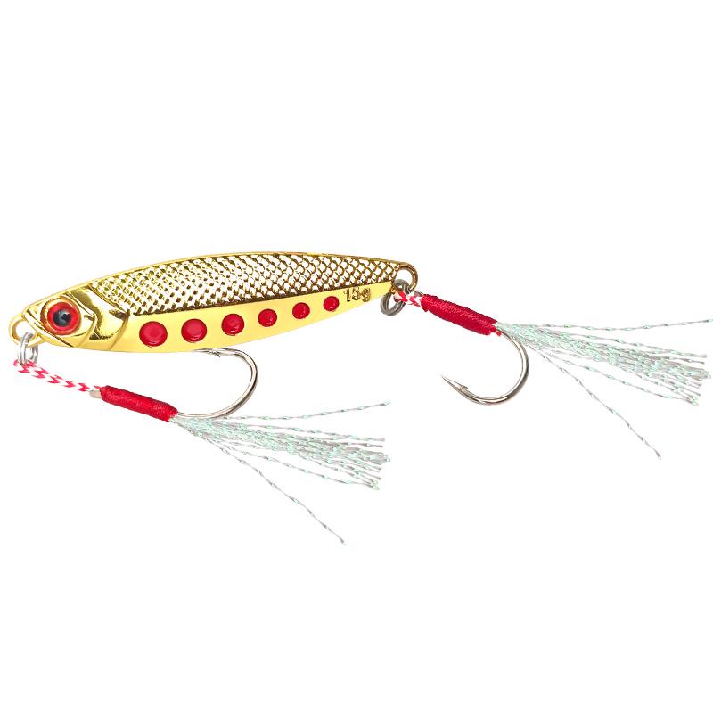 Набор бионических приманок с двойным крючком для дальнего заброса для пресноводной и морской рыбалки