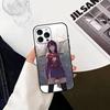 Моногатари Ханекава Цубаса Чехол для телефона Для iPhone 17, 16, 15, 14, 13, 12, 11 Plus, Pro Max, Другие Мягкий Черный Чехол