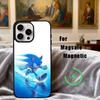 S-Sonic-C The H-Hedgehog-G Game  Phone Case For iPhone17,16,15,14,13,12,11 Plus,For Magnetic Wireless Charge Cover