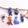 Зверополис Персонажи DIY Фигурки из смолы: Милые аксессуары в стиле аниме и модные игрушки-украшения