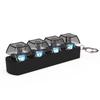 4 Keys Mechanical Keyboard Axis Tester Button Keycaps Office Decompression Toys Calming Stress Relief Keychain Gifts