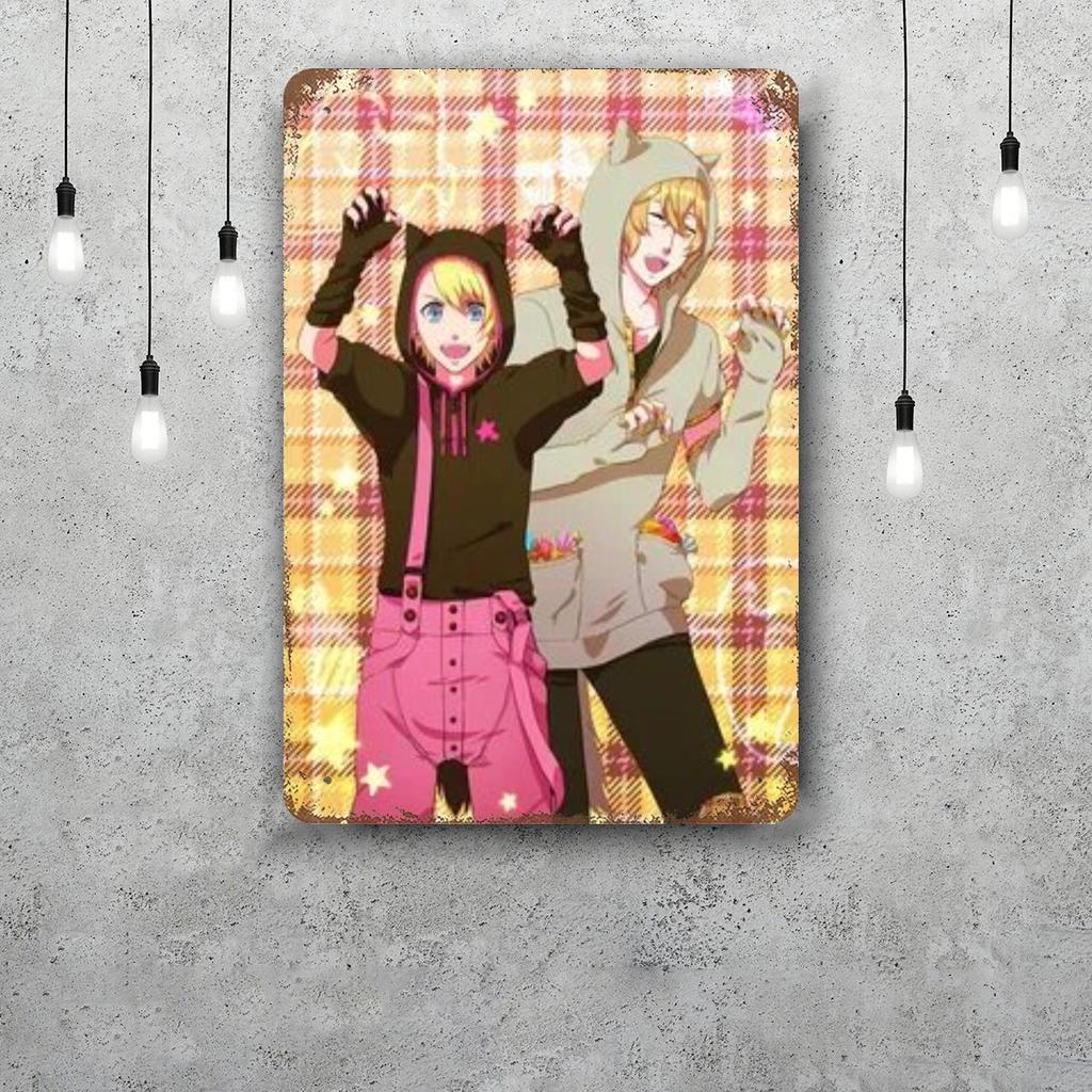 shirahime syo cartoon Funny Bar Metal Sign Retro Plaque Sign Alcohol Drinker Pub Club Man Cave Kitchen Wall Decoration
