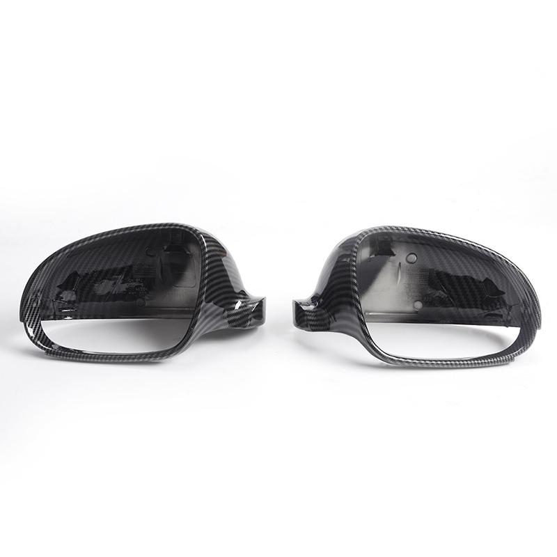 Rhyming Car Side Mirror Cover Rearview Mirror Caps Fit For VW Volkswagen Passat B6 R36 Golf 5 Jetta MK5 Car
