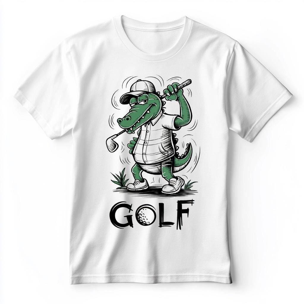 Funny Golf T-Shirt Mens Womens Tees Top – Cool Golf Gift for Him, Retro Sports Tee, Golfer Humor