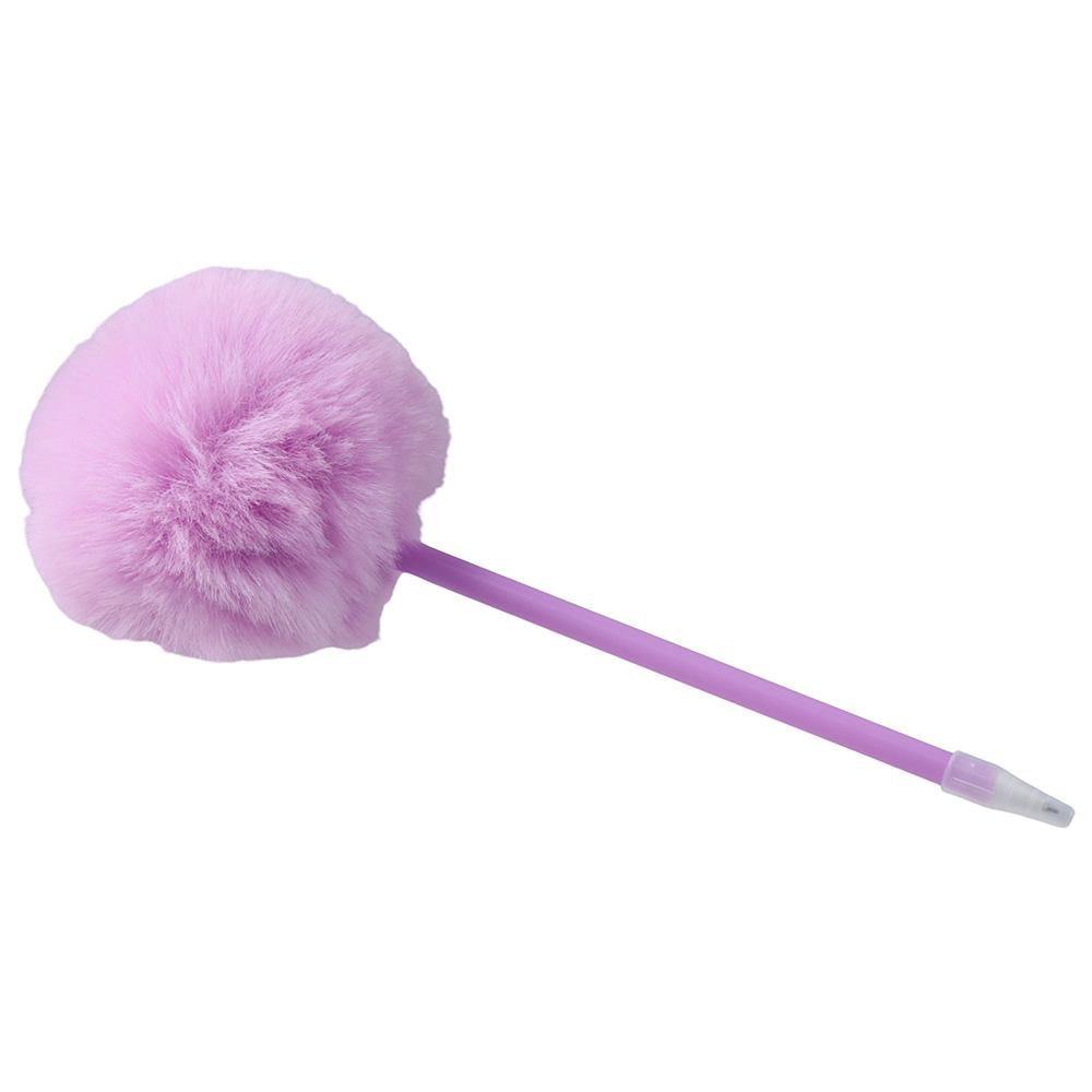 Зеленые пушистые шариковые ручки, плюшевые ручки, синие, синие гелевые чернила, женские шариковые ручки цвета макарон, офисные