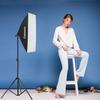 CAMNOON Studio Photography Light Kit Softbox Lighting Set with 105W LED Light * 2 + 50x70cm Softbox