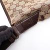 Used GUCCI GG canvas Shoulder Bag 145857 canvas leather Beige Brown Used Women
