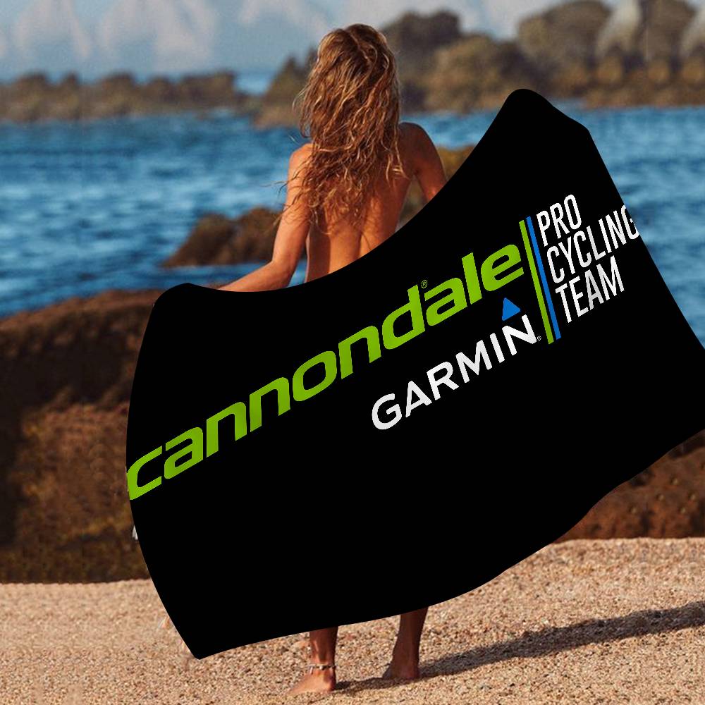 C-Cannondales Микрофибровое одеяло Быстросохнущие пляжные полотенца Большой размер с принтом Супервпитывающее полотенце-одеяло для бассейна