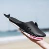 Fashion Men Slippers Cute Shark Slides 2024 Summer Home Non-slip Couples Outdoor Beach Slippers Indoor Flip Flops Women PVC Funny Shoes