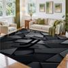 Juventus FC Design Crystal Velvet Rug Soft Decorative Mat for Bedroom Entrance