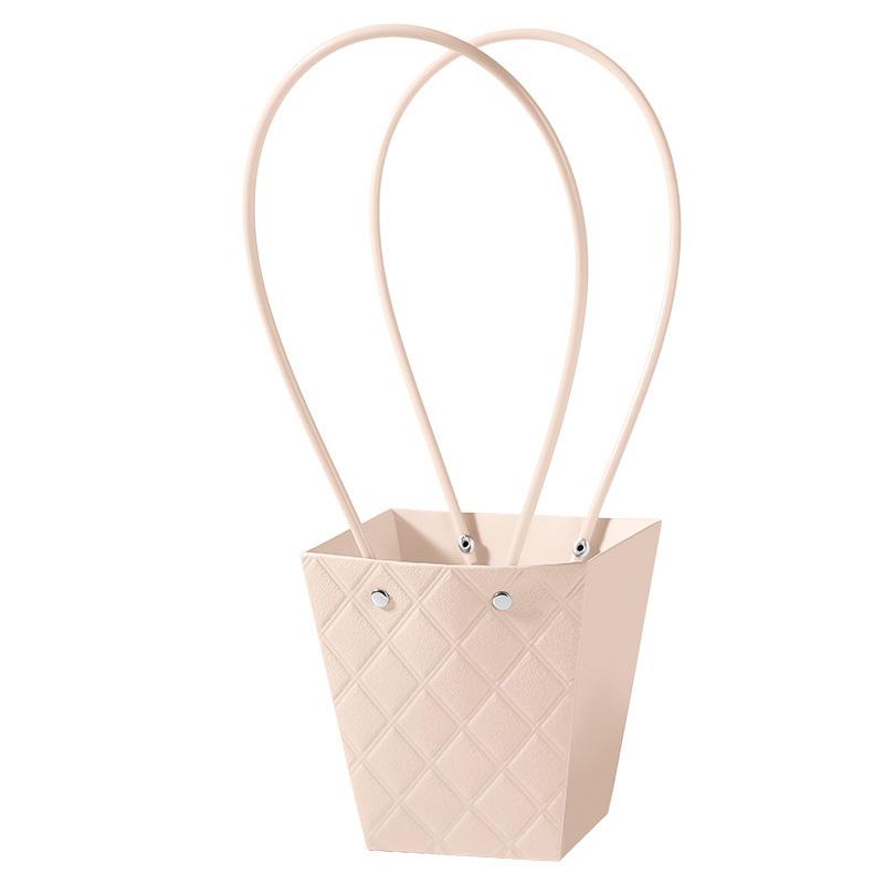 1 шт., сумка для упаковки цветов, портативная с ручкой, роза, крафт-бумага, красочная коробка для цветов, подарок на день рождения, свадебная вечеринка