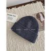 New Knitted Hat for Women In Autumn and Winter Korean Version Versatile High-quality Wool Hat Riding Warm Plus Velvet Thickened Cold Hat for Men
