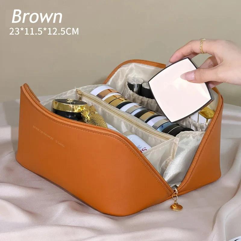 Cosmetics Storage Bag Large Capacity Travel Toiletry Bag Makeup Bag Ins Advanced Sense Portable Cosmetic Storage Bag