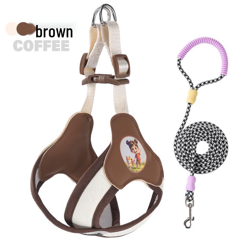 Anti-Shock Nylon Dog Leash - Cross-border Style, Anti-lost Design for Small Dogs