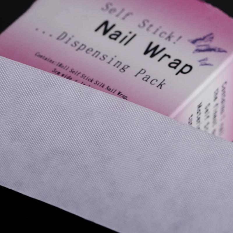 1 рулон шелка для ремонта ногтей УФ-гель для наращивания волокна Инструменты для французского маникюра Формы для ногтей Наращивание Кончики Клейкие наклейки Защита ногтей